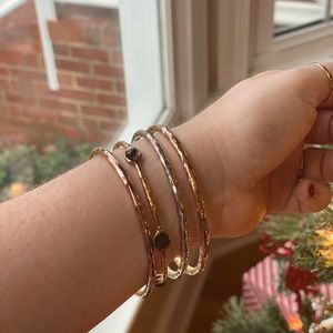 Ippolita Small Hammered Bangle I’m 18k Gold (Single Bangle)